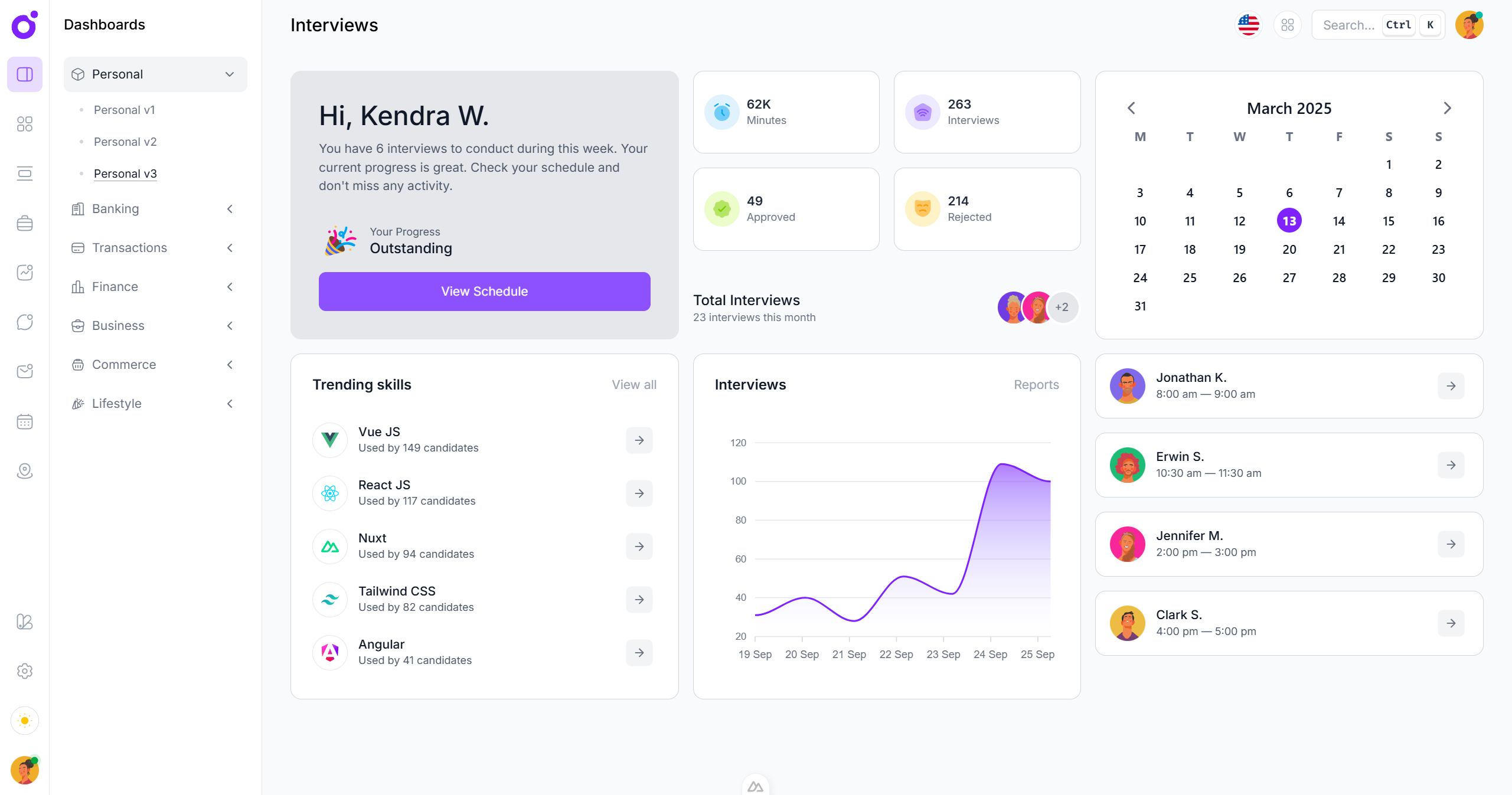 Tairo - Personal dashboard v3