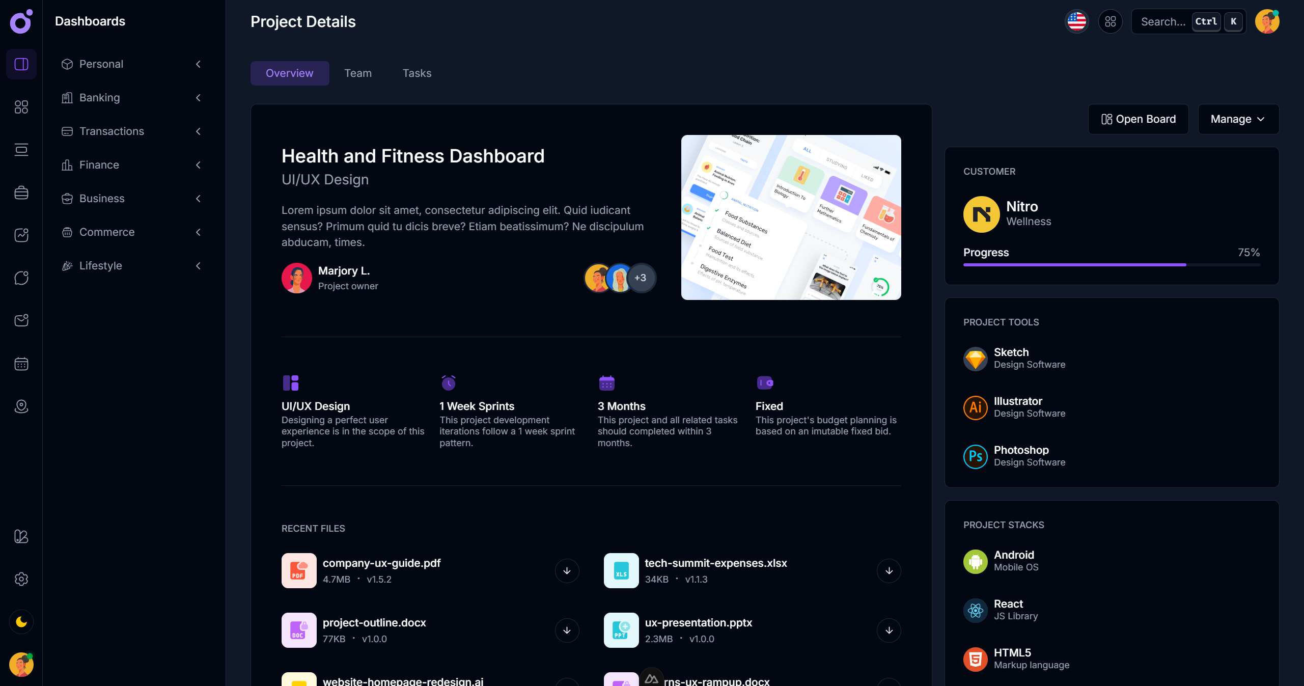 Tairo - Project details
